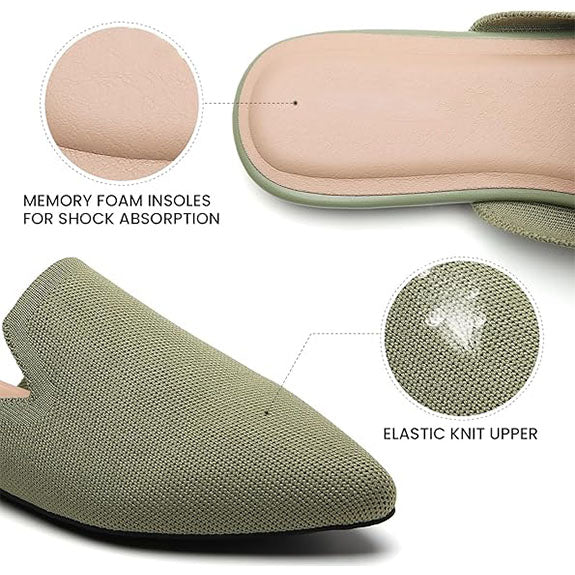 The Comfort Knit Mule